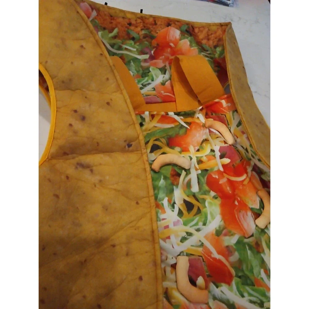 Adult Taco Halloween Costume One Size -Fits Most Hyde & EEK! Boutique Target EUC - Picture 2 of 11